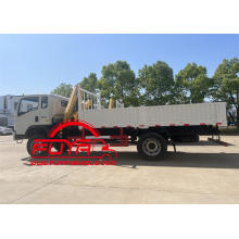 HOWO 4X4 Truck With Crane Folding Boom